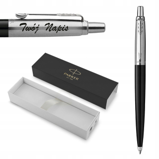 Guľôčkové pero Parker Jotter, čierno-strieborné